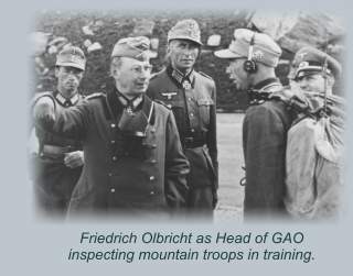 Olbricht reviewing troops